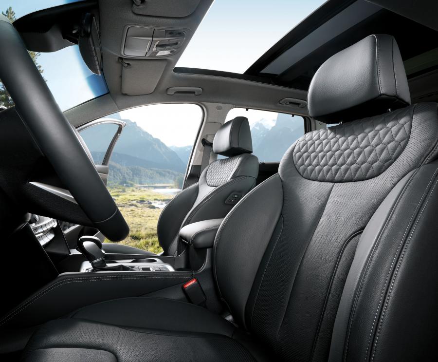 Интерьер Hyundai Santa Fe 2018 года  (KR) (фото 7 из 56)